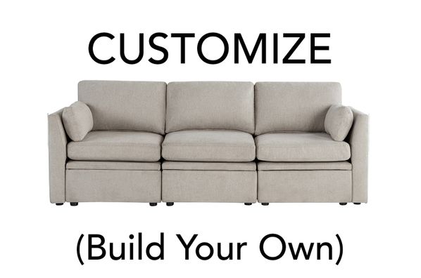 Oloasofa 3R Modular Sectional Living Room Sofa - Build Your Own Set / Ohana Depot 3R Modular Sectional Living Room Sofa - Build Your Own Set
