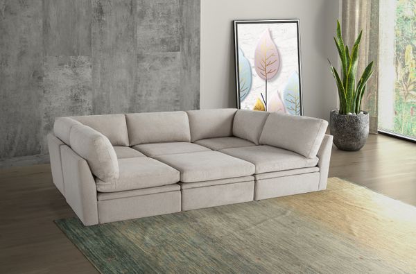 Oloa 3R Modular Sectional Sofa Couch 6 Piece Living Room Sofa